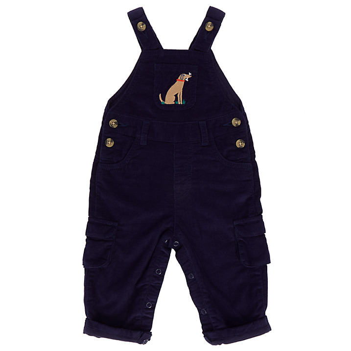 John Lewis Baby Dog Corduroy Dungarees