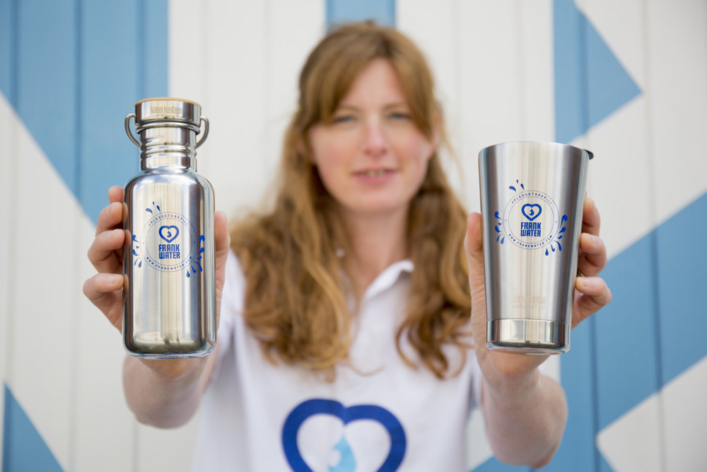 FRANK Water Goes Single-Use Plastic Free