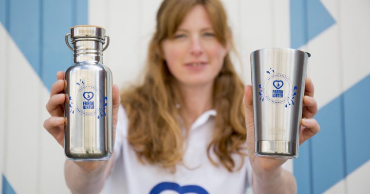 FRANK Water Goes Single-Use Plastic Free